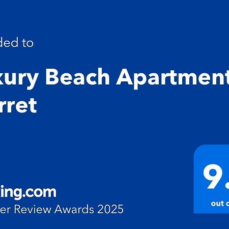 Luxury Beach Apartment In Qerret Golem  Zewnętrze zdjęcie
